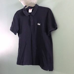 MENS Lacoste polo navy blue